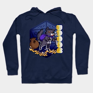 dungeon and dragons rogue dog Hoodie